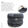 4pcs Car Spare Tire Cover Case Polyester Auto Wheel Tires Storage Bags Vehicle Accessories Dust\-proof Styling