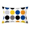 30*50 Geometric Nordic Colorful Stripe Pattern Printing Decorative Living Room Home Furnishing Polyester Rectangular Pillowcase