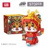Loz Mini Blocks Beautiful Cartoon Character Cute Girl Small Bricks Brinquedo Boy Gift Girl Present Christmas New Year Goods