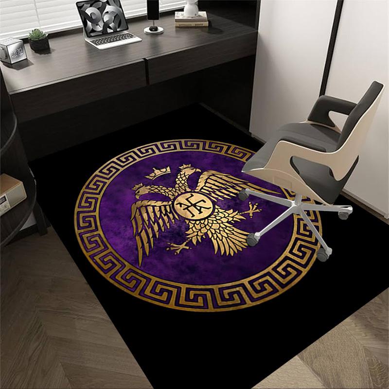 

1pc Eagle Shield Carpet, Office Rug Outdoor Mat Home Decor Area Carpet Festival 60cm by 90cm