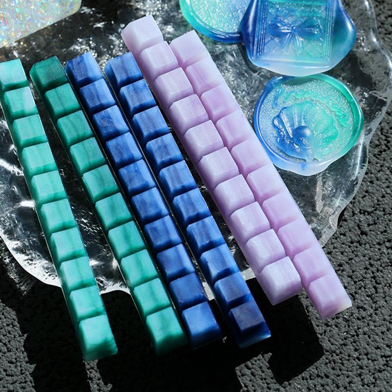 

Retro Lacquer Seal Wax Particles Mixed Color Flash Color Change Diy Hand Account Envelope Greeting Card Wax Seal Decorative Seal