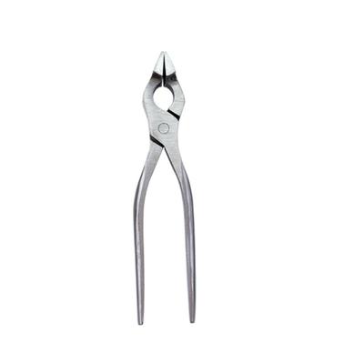 Long Handle Leather Pliers High Hardness Adjustable Press Flatten Pliers Stainless Steel Anti-Slip