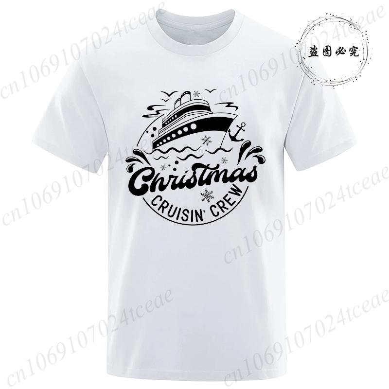 Fashion Women Christmas Crew TShirt Clothes Fashion Short Sleeve Christmas Clothing Vintage Tops Tees Casual Santa Streetwear S