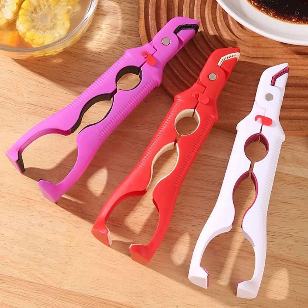 3in1 Anti-hot Bowl Plate Clips Non-Slip Hot Bowl Gripper Dish Lifter Clamp  for Dish Plate Steamer