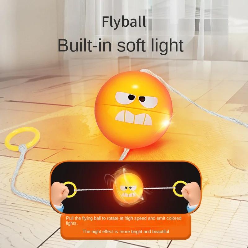 Luminous Whistle Ball Toys Decompression hand-eye Coordinated Exercise Steel Ball Toys Childhood Puzzle Gifts