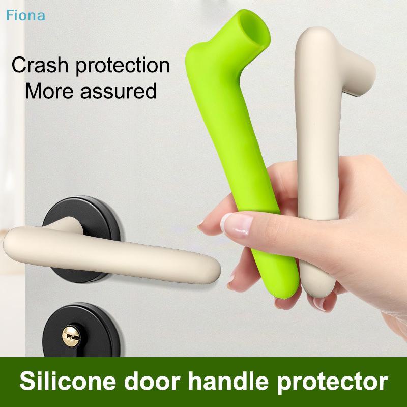 Anti-Slip Anti-Static Doorknob Sleeve Silicone Door Handle Cover Anti Collision Kids Safety Doorknob Protector For Home