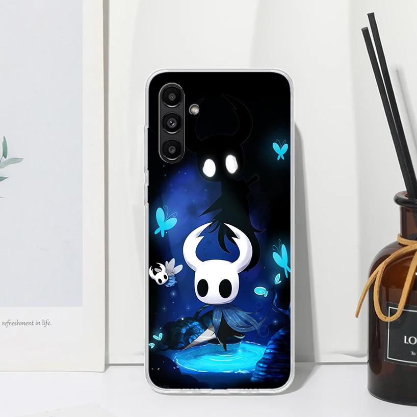 Hollow Knight Cartoon Phone Case For Samsung Galaxy A15 A25 A35 A55 A14 A24 A34 A54 A13 A23 A33 A53 A12 A22 A32 A52 A05S A04S A0