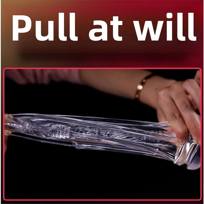 Angel Aeroplane Cup Transparent Silicone Male Sucking Negative Pressure Training Masturbator Exercise Adult Erotic Sexual Use