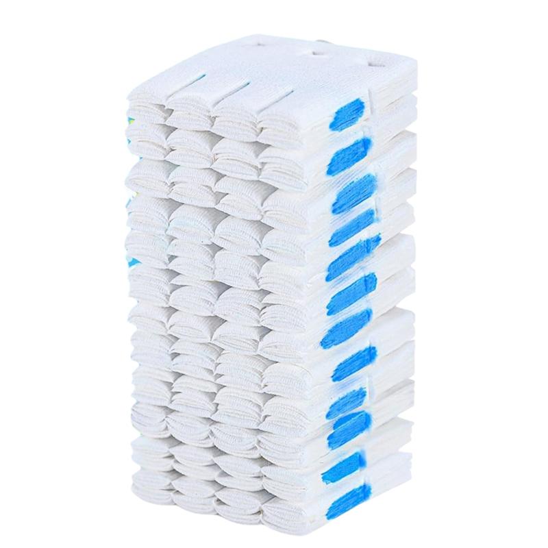 A95I-For Toilet Brush Refill Pads, 48 Count Flushable For Toilet Refills, Disposable For Toilet Bowl Paper Bulk белый