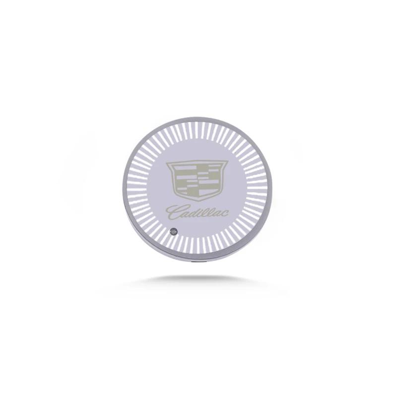 

USB Charging Car Water Cup Mats Coaster Smart Induction Light for Cadillac ATS CTS DTS STS SLS SLR XLR BLS Escalade Tiburon CT6