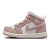 Zapatillas de Bebé Air Jordan 1 Mid SE TD Rosa Leyenda Blanco Vela FN7537-161