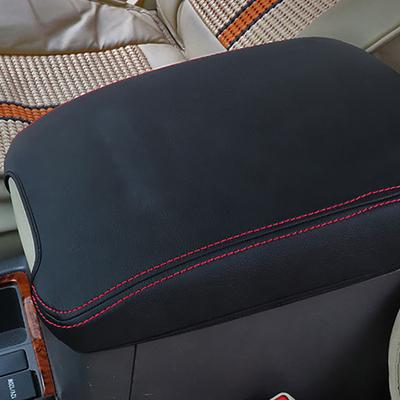 Originální kožený kryt přední loketní opěrky pro Toyota Land Cruiser Prado 150 2010 - 2020 Příslušenství pro úpravy interiéru