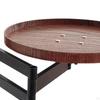 Compact Wall Table for Beverage Establishments