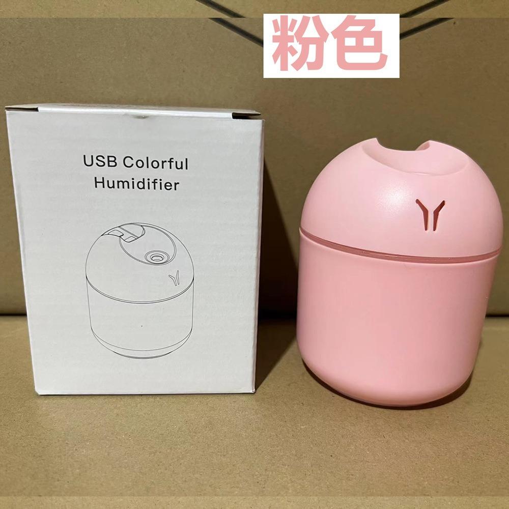 250ML USB Mini Air Humidifier Aroma Essential Oil Diffuser For Home Car Ultrasonic Mute Mist Maker Diffuser with LED Color Lamp