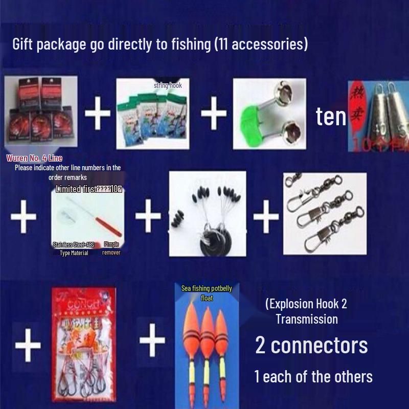 Dual-Use Rock Fishing Rod (2.1m-6.3m) for Handheld and Sea Fishing