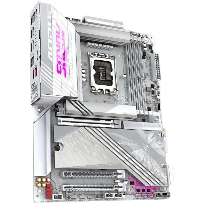 Carte Mère ATX GIGABYTE Z890 A ELITE X ICE - Socket 1851 - Thunderbolt 4 - LAN 2.5 GbE - Wi-Fi 7/Bluetooth 5.4