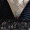 Lightweight Treble Clef Necklace Hollow Design Musical Note Charm Pendant Jewelry  Music Lovers