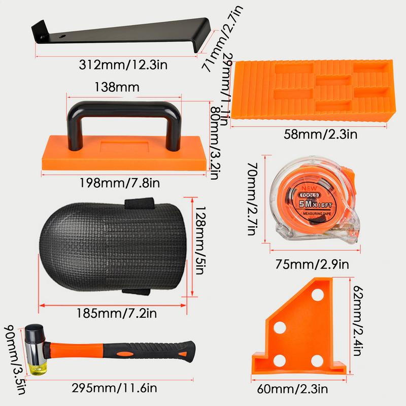 Laminate Floor Tools Flooring Installation Tools High Strength Hardwood Flooring Tools Plank Flooring Tools Versatile Flooring