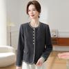 YUZHAOLIN Women's Autumn Boucle Style Short Jacket