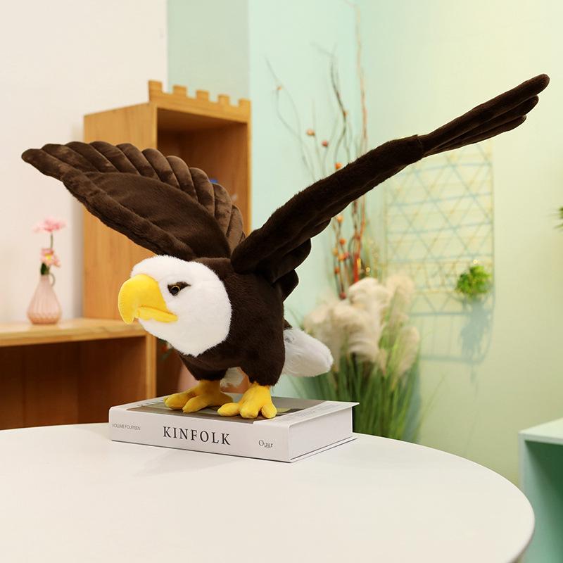Cross-border Bald Eagle Plush Toy for Home, Office, or Living Room Decor