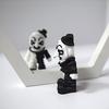 3D Printed Horror Clown Scene Desktop Decoration Craft Figure Horror Movie Action Figures Killer Clown Bust Sculpture Halloween