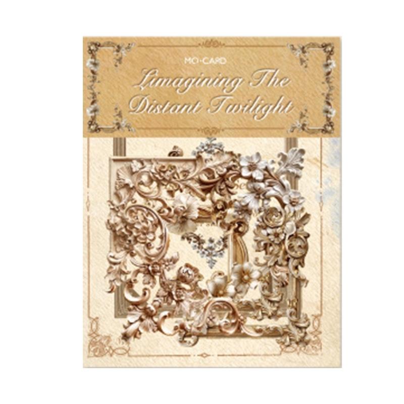 

20 штук полых тисненых угловых наклеек винтажные угловые наклейки для скрапбукинга для фотоальбома, журнала, крафт-проекта