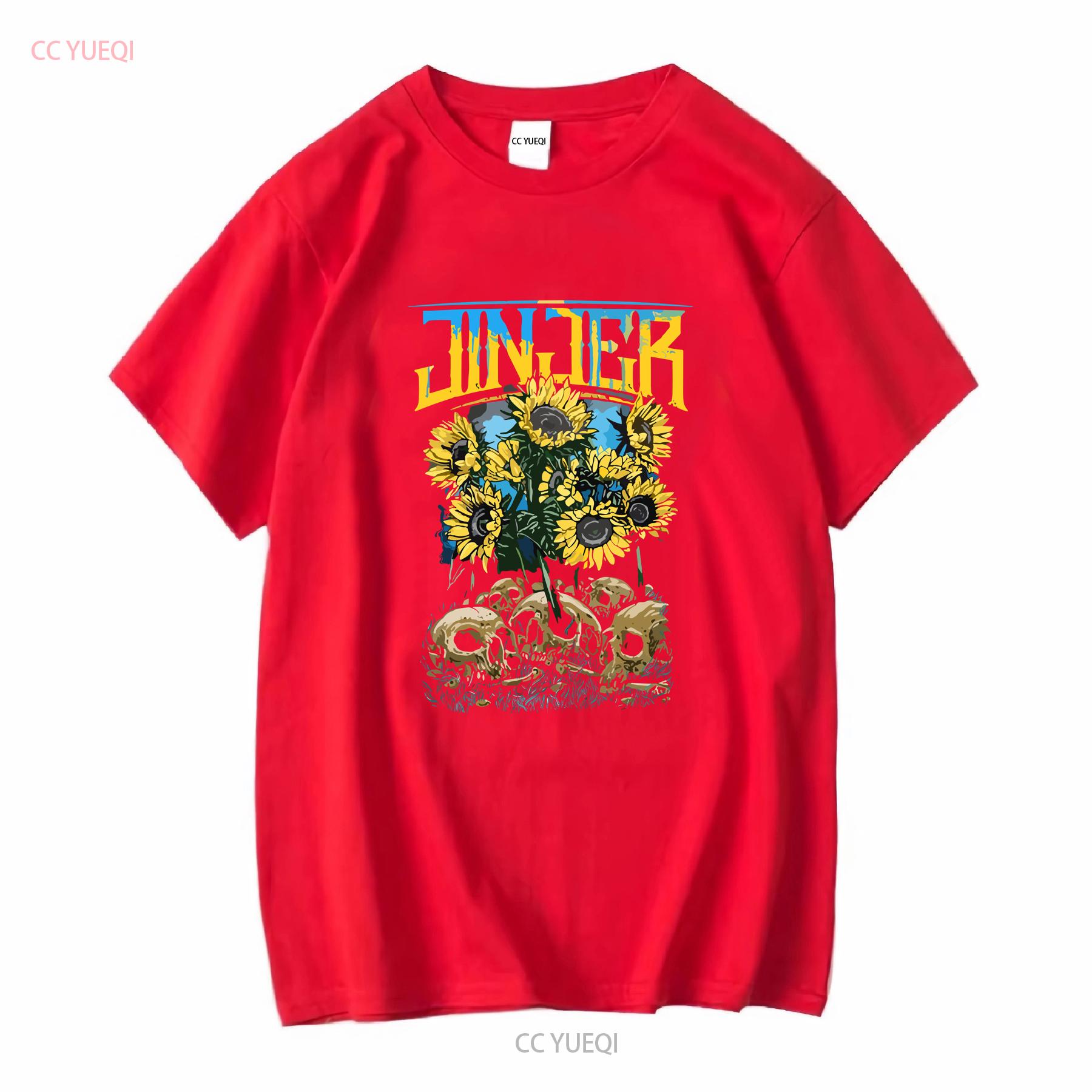 Jinjer a prog metal band Fans T Shirt S 234XL FN1935 long or short sleeves vintage Washed Versatile Stretched Breathable S
