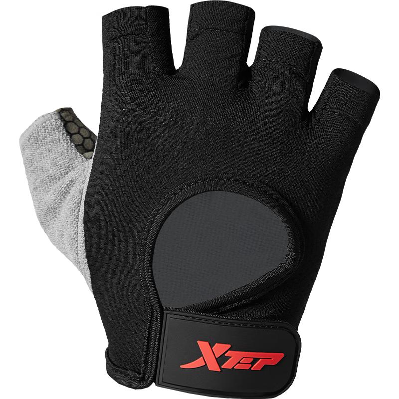 XTEP Professional Half Finger Workout Gloves L