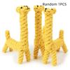 Rope Premium Cotton Pet Toy Giraffe Shaped Promotes Dental Chewing Health