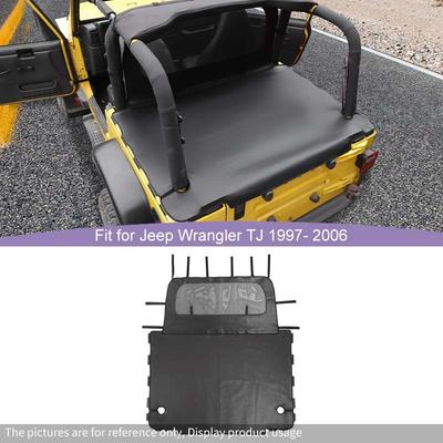 Car Trunk Leather Isolation Anti-sunburn Cover For Jeep Wrangler TJ 1997-2006 Exterior Accessories, UV Protection