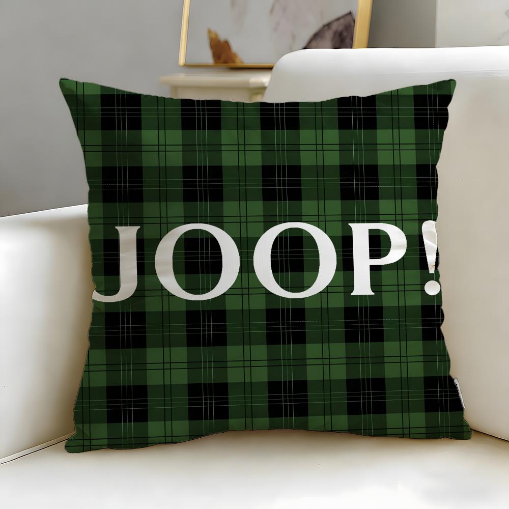 classic luxury brand Joop Cushion Cover Soft & Easy-Wash Pillow Case – Versatile for Couch, Bed, Travel and Office