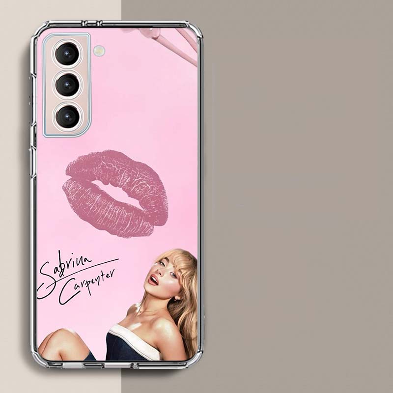 Singer S-Sabrina C-Carpenter Phone Case For Samsung A16 A26 A36 A56 A17 A15 A25 A35 A55 A14 A24 A34 A54 A04S A05S Galaxy Note 20