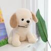cute Labrador plush toy cute pet home ornament doll machine doll cross-border collar dog gift