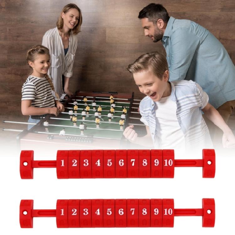 2Pcs Desktop Games Scoring Counters Table Football Counter 10 Numbers Scoring Score Counter Indicator Score Keepers