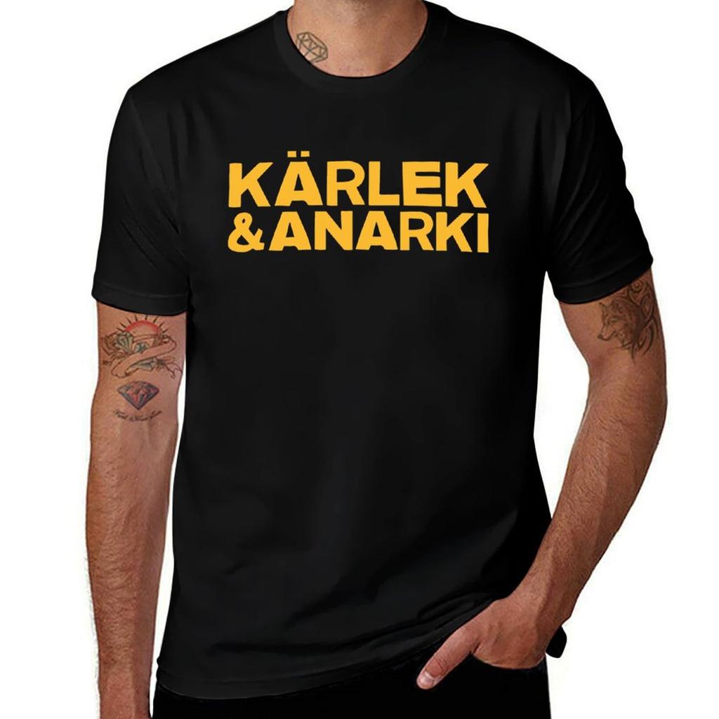 My Favorite People Krlek and Anarki TShirt Basic Comfort Fit TShirt for Unisex
