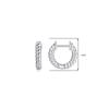 2024 New Smooth Metal Chunky Hoop Earrings for Women Fashion Gold Color Round Circle Hoops Girls Statement Earrings Punk Jewelry