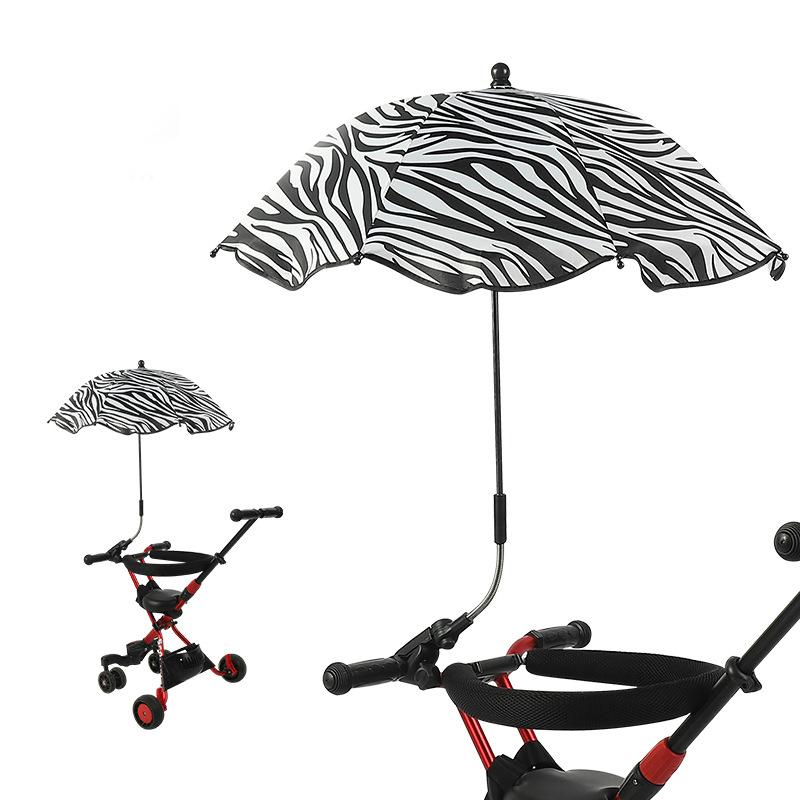 Children's UV Protection Sunshade Stroller Umbrella UV Protection Sun Manual Control Baby Walker Umbrella