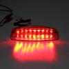 Motorcycle Red LED Rear Taillight Brake Light For 50 70 110 125cc ATV Quad Kart TaoTao Sunl Chinese Motorbike Lamp