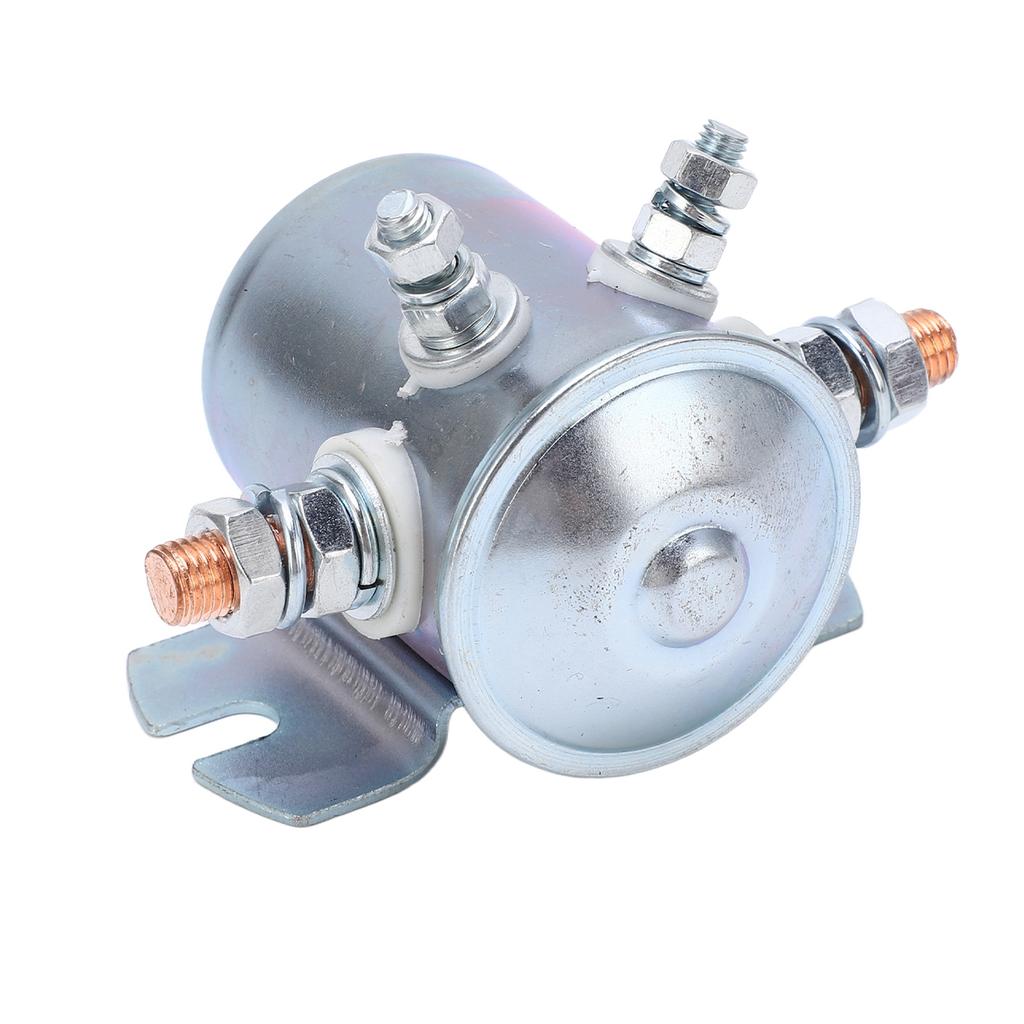 12V Continuous Duty Solenoid 4 Terminals 100AMP High Performance 1114208 SAS5203 for Golf Cart