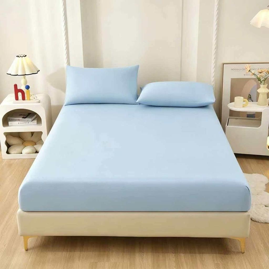 Summer Cool Bedsheet (excluding Pillowcase) Breathable, Mattress Protector, Wrinkle Resistant, Fade Resistant, Shrink Resistant, Machine Washable