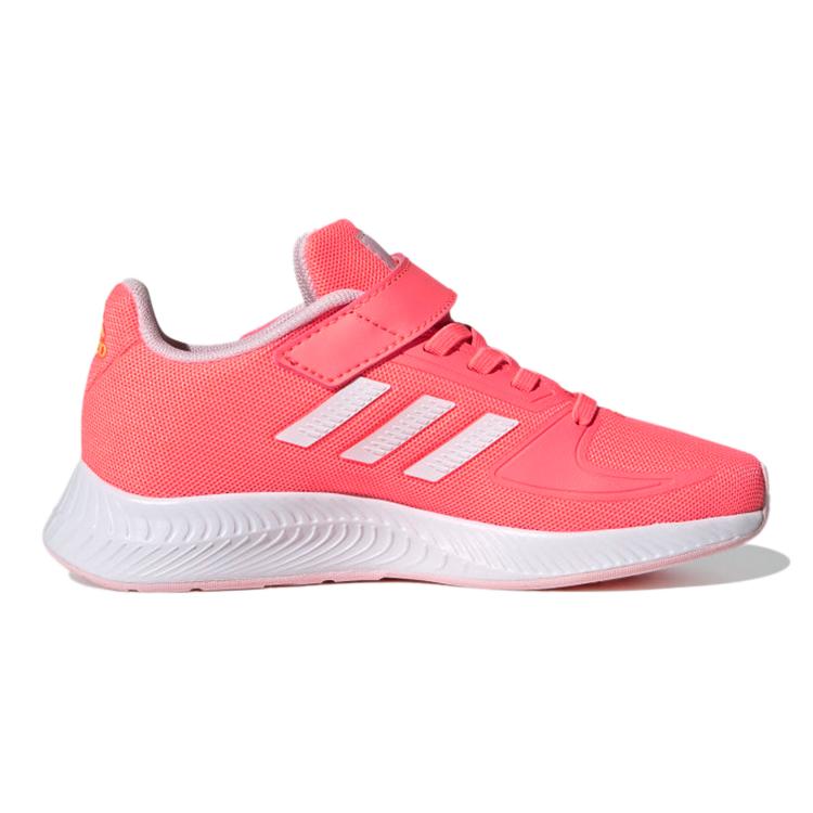 adidas Runfalcon 2.0 K Slip Resistant Abrasion Resistant Low Top Kids' Running Shoes Peach Pink Kids' GV7754