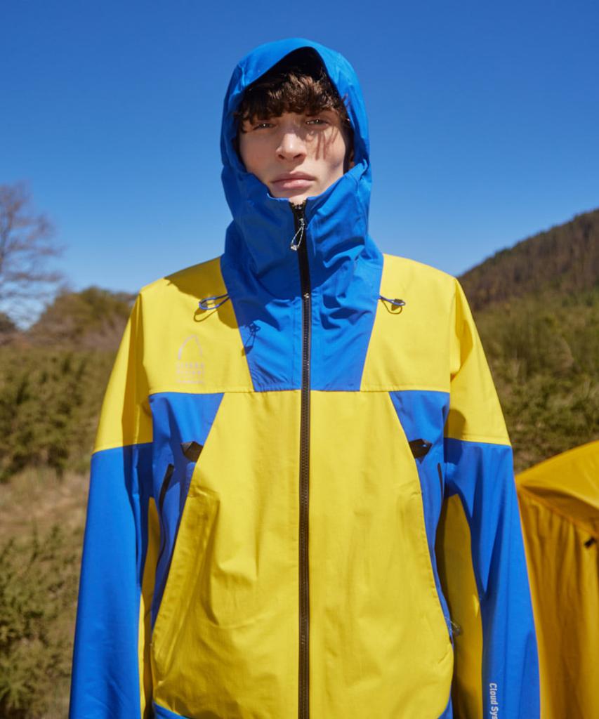 Sierra Designs Grand Mothership 3-Layer Jacket Yellow / Blue