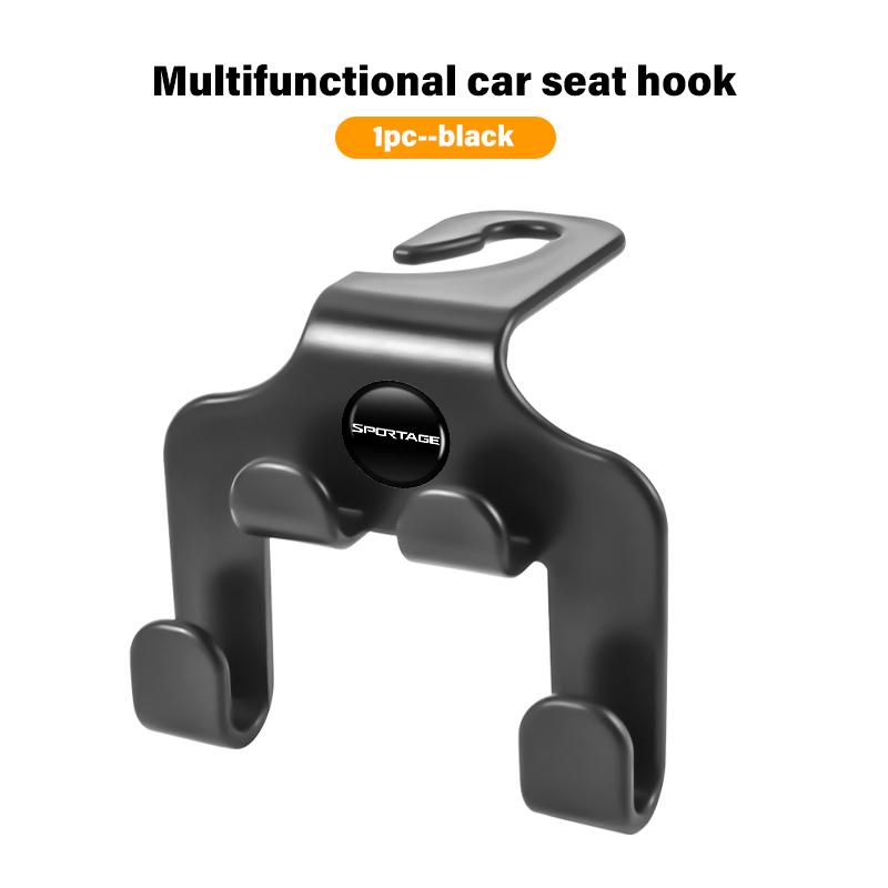 AHX1 For KIA Car Headrest Hook Hanging Dual Hooks Storage Holder Sportage Rio K5 K2 Optima Cerato Proceed Venga Sedona