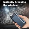 Car Safety Hammer Car Multi-functional Emergency Tool Auto Emergency Glass Window Breaker Cut the Seat Belt Lighting Functions