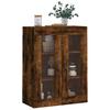Wall Cabinet Smoked Oak 69.5 x 34 x 90 cm Particleboard