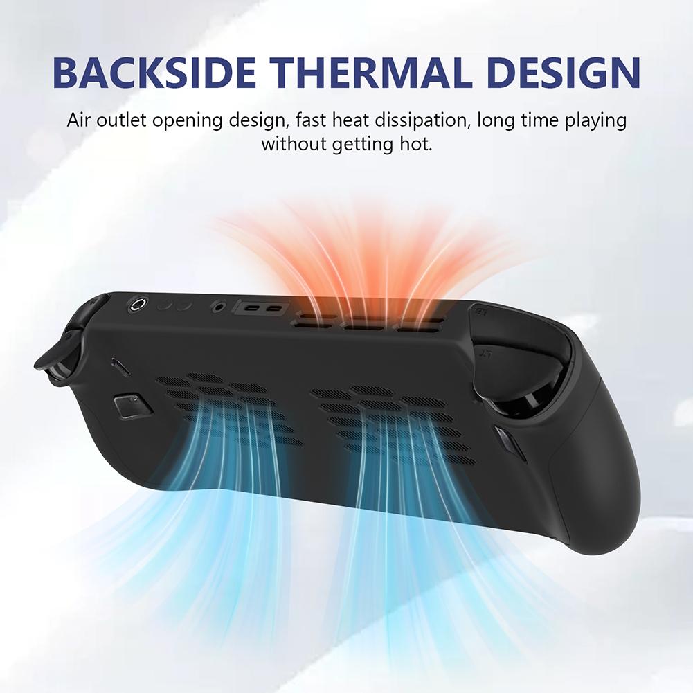 Protective Cover Shockproof Handheld Game Console Cover Anti-Drop Protective Case for Legion Go S Gaming Console