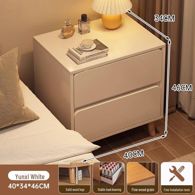 Modern Bedside Storage Cabinet for Bedrooms and Rentals