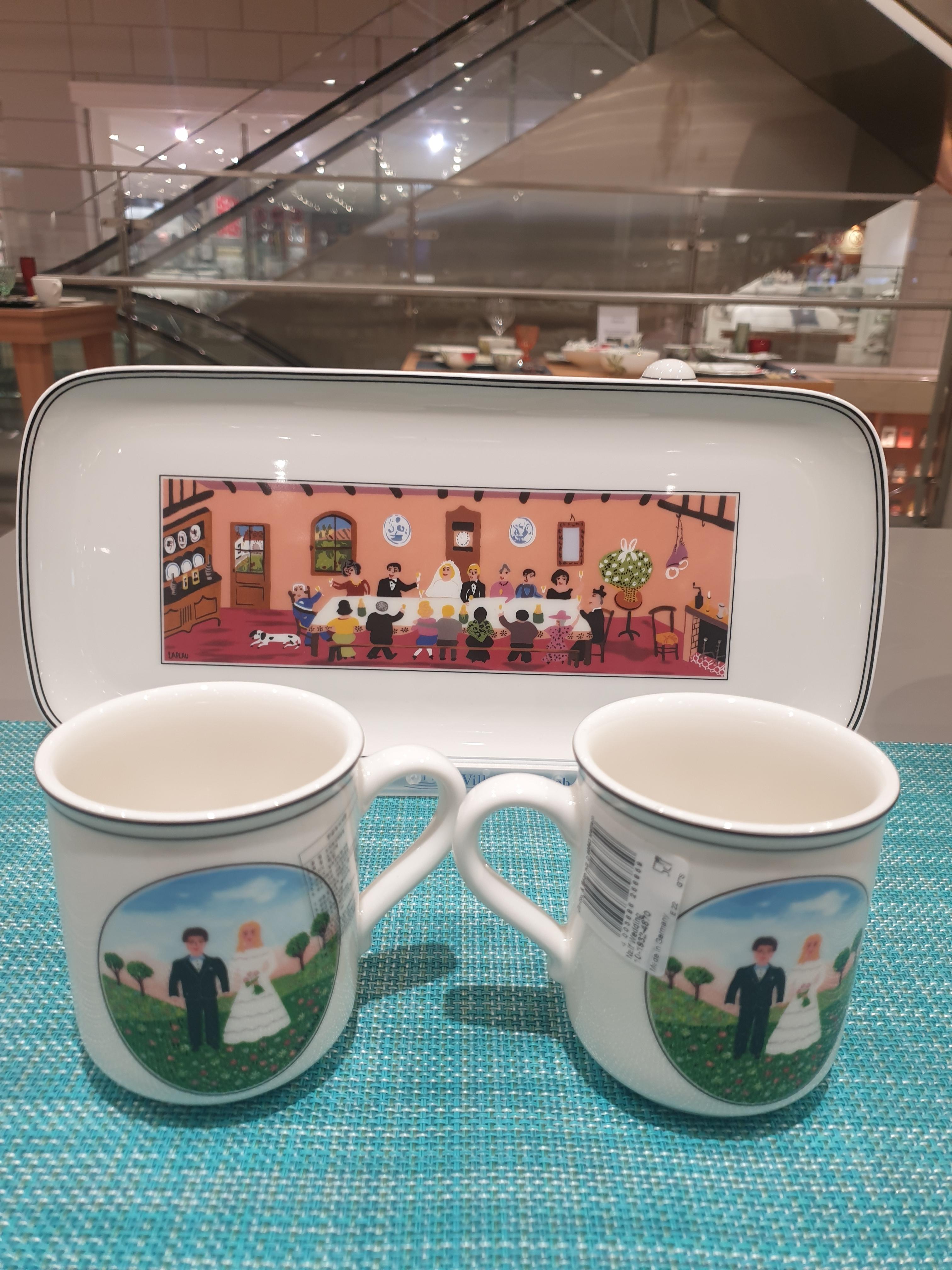 Villeroy & Boch Wedding Design Mug 300ml 2-Pack ONE SIZE