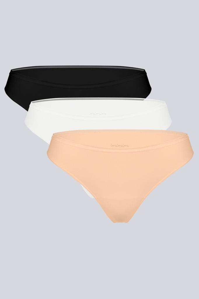 Thong Panties, 3 Pieces Brabrabra (97267)