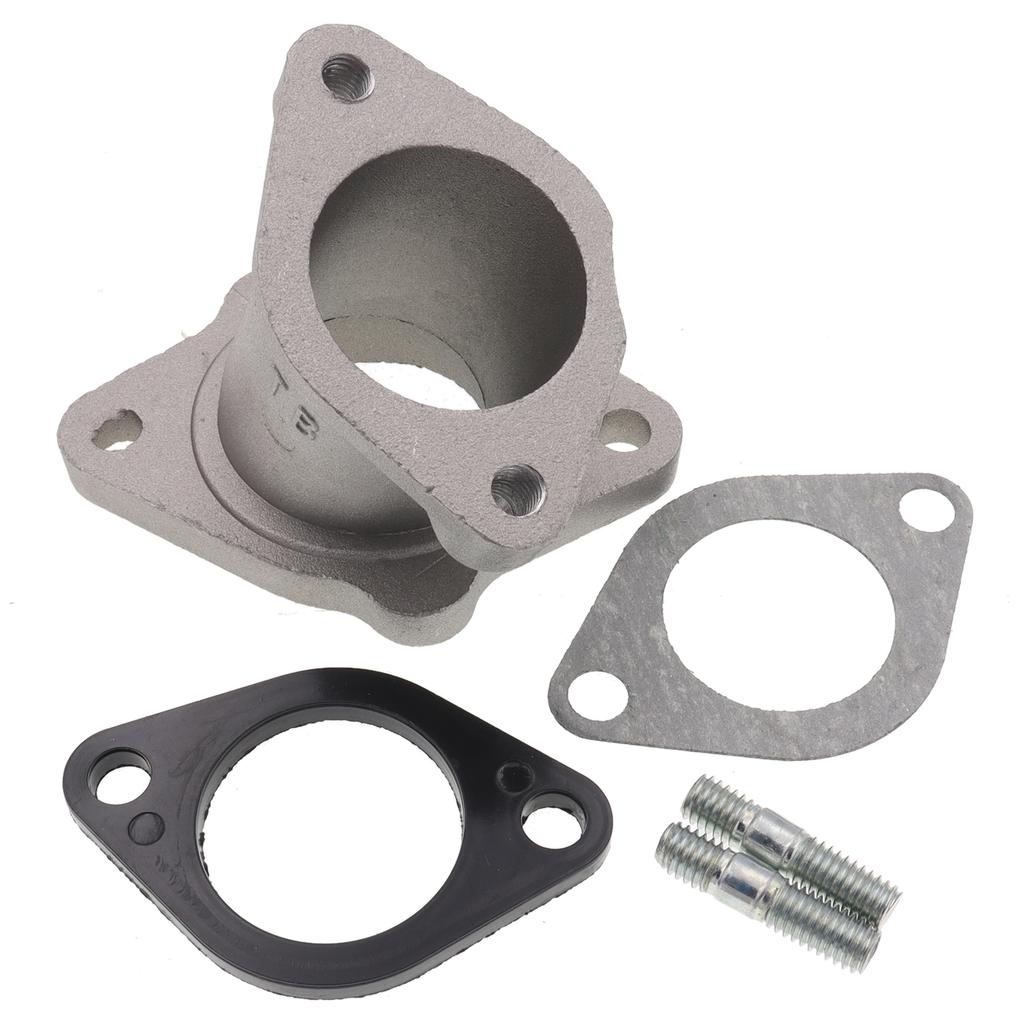 29mm Silver Carburetor Intake Manifold Pipe with Gasket for CG125 QJ125 Motorcycle Pit Dirt Bike